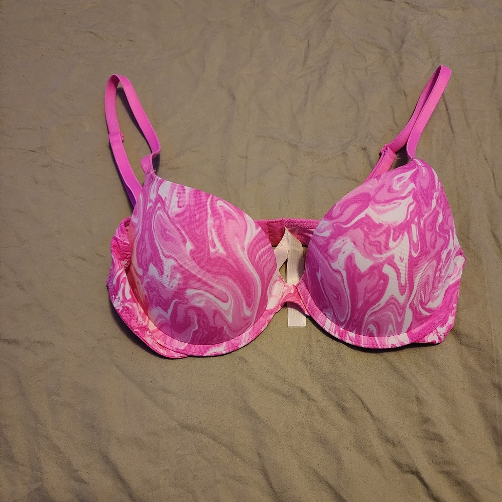 Marble pink VS bra nwot